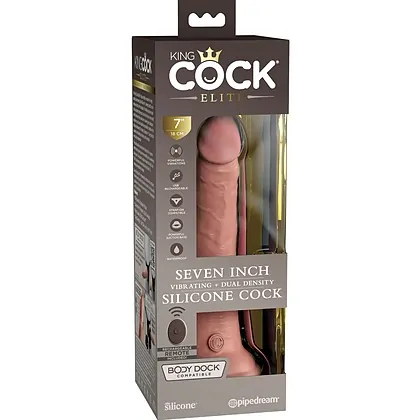 Vibrator King Penis Elite Dual Density 21 cm