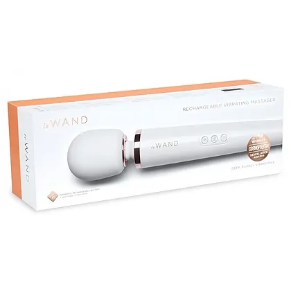 Vibrator Le Wand Pearl Alb