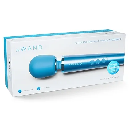 Vibrator Le Wand Petite Massager Albastru