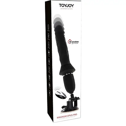 Vibrator Magnum Opus Thruster Pro Negru