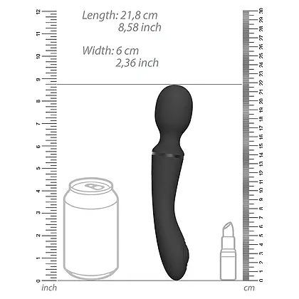 Vibrator Nami Pulse Wave Wand Negru