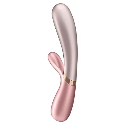 Vibrator Rabbit Hot Lover Heat Silicon 19.9 cm Roz