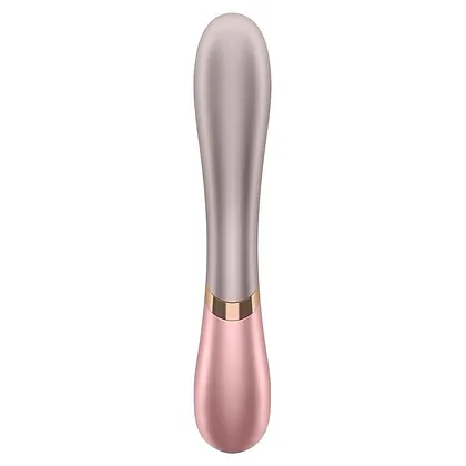 Vibrator Rabbit Hot Lover Heat Silicon 19.9 cm Roz