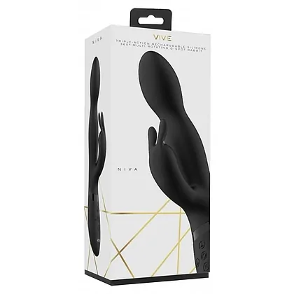 Vibrator Rabbit Niva Negru