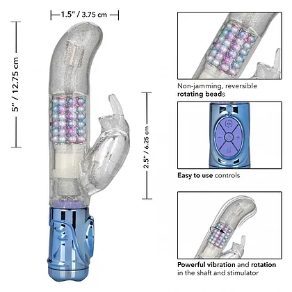 Vibrator Rabbit Party in My Pants Transparent