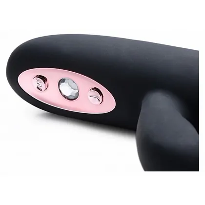 Vibrator Royal Rabbits Bling Bunny Flexing Negru