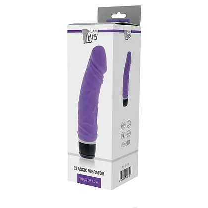 Vibrator Silicon Clasic Mov 16.5cm