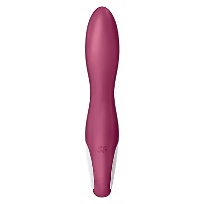 Vibrator Smart Cu Incalzire Heated Satisfyer Rosu