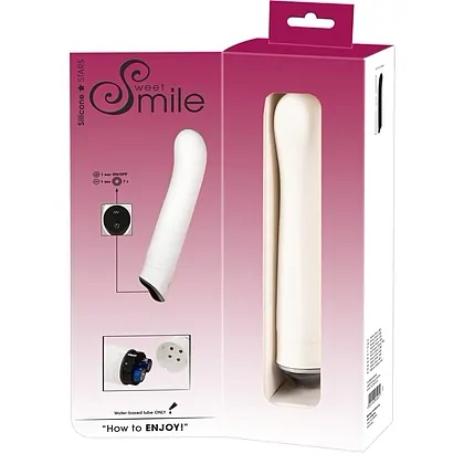 Vibrator Smile Easy Alb