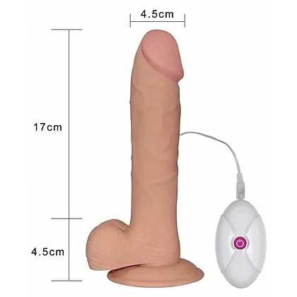 Vibrator The Ultra Soft Dude Flesh