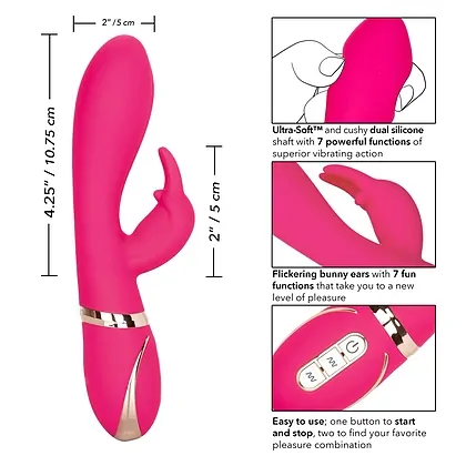 Vibrator Ultra Soft Jack Rabbit Roz