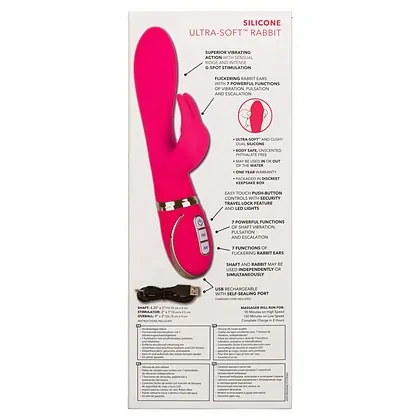 Vibrator Ultra Soft Jack Rabbit Roz