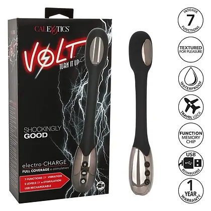 Vibrator Volt Electro Charge Negru