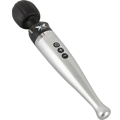 Vibrator Wand Pixey Deluxe Argintiu