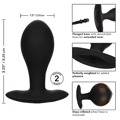 Weighted Inflatable Plug Large Negru